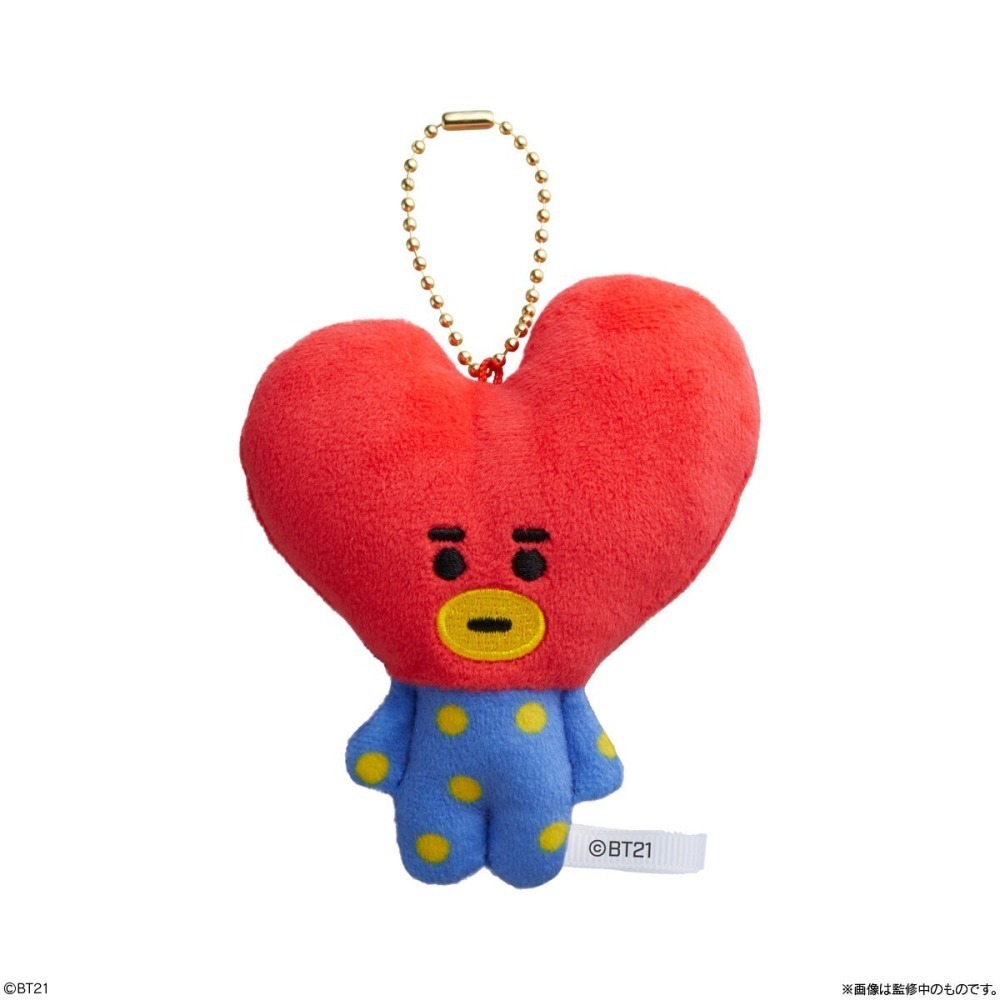 【歐賣小舖】BANDAI 食玩 BT21 Fuwa Fuwa Mascot★ 娃娃吊飾 全7種 BTS 防彈少年團-細節圖3