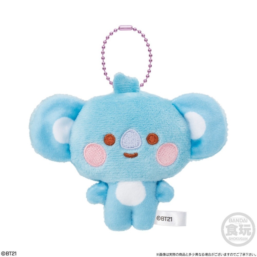 【歐賣小舖】BANDAI 食玩 BT21 Fuwa Fuwa Mascot2 娃娃吊飾 全7種 BTS 防彈少年團-細節圖2