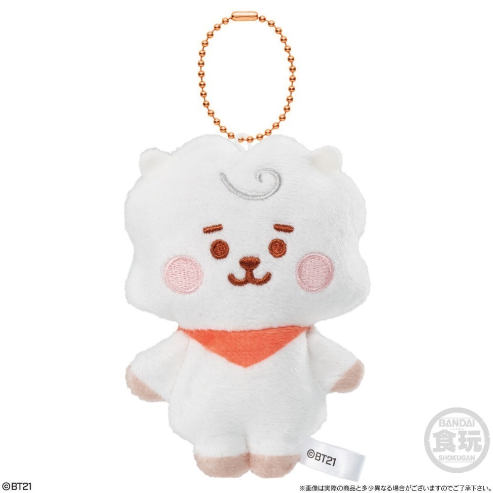 【歐賣小舖】BANDAI 食玩 BT21 Fuwa Fuwa Mascot2 娃娃吊飾 全7種 BTS 防彈少年團-細節圖3