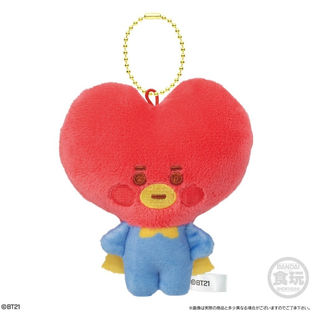【歐賣小舖】BANDAI 食玩 BT21 Fuwa Fuwa Mascot2 娃娃吊飾 全7種 BTS 防彈少年團-細節圖7