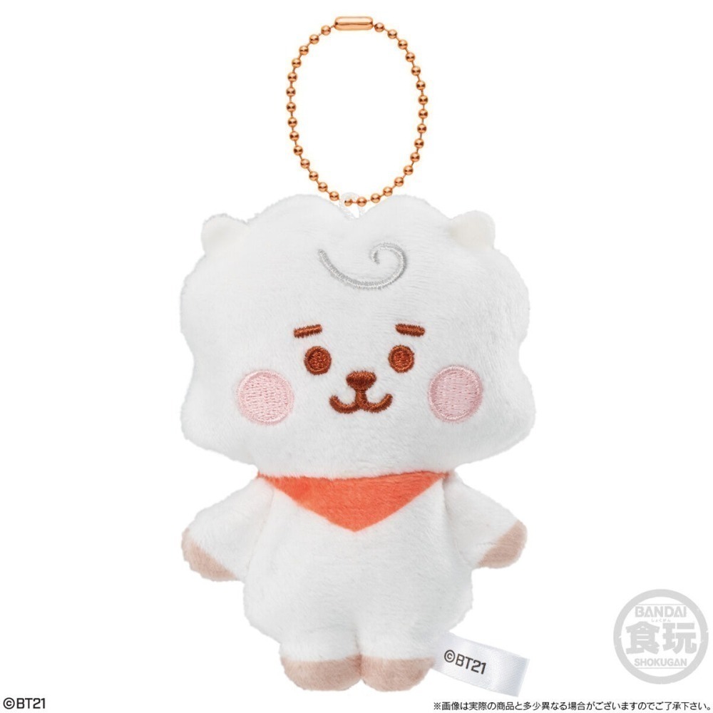 【歐賣小舖】BANDAI 食玩 BT21 Fuwa Fuwa Mascot★2 娃娃吊飾 全7種 BTS 防彈少年團-細節圖3