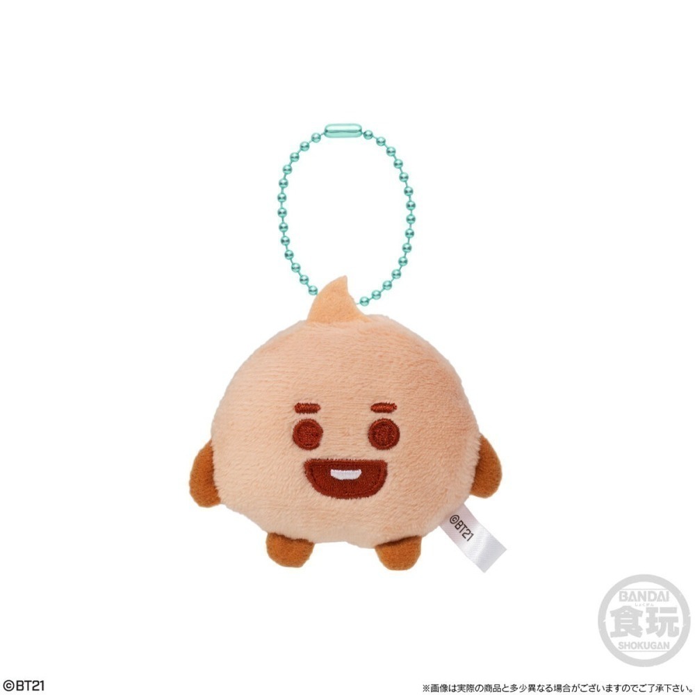 【歐賣小舖】BANDAI 食玩 BT21 Fuwa Fuwa Mascot★2 娃娃吊飾 全7種 BTS 防彈少年團-細節圖4
