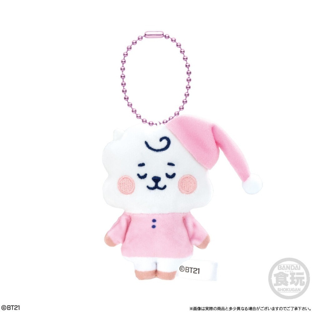 【歐賣小舖】BANDAI 食玩 BT21 Fuwa Fuwa Mascot★3 娃娃吊飾 全7種 BTS 防彈少年團-細節圖3