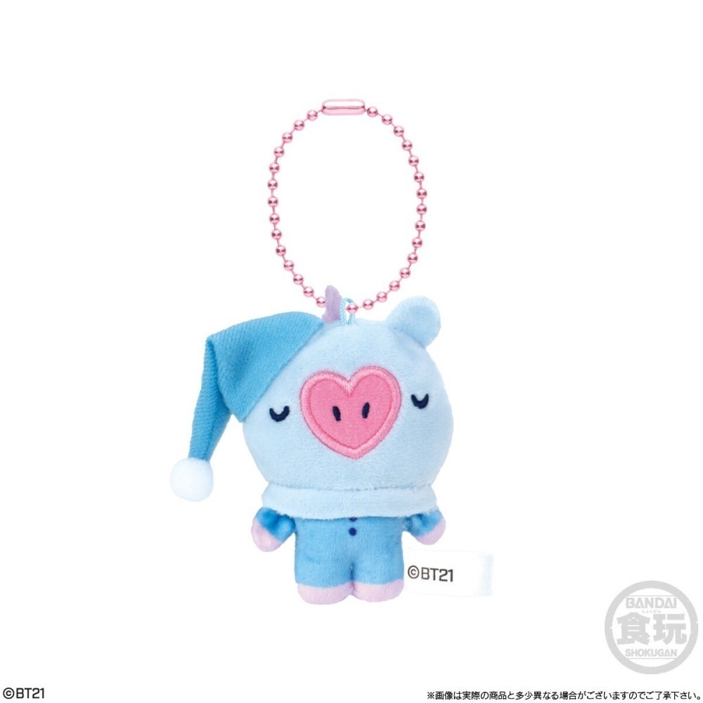 【歐賣小舖】BANDAI 食玩 BT21 Fuwa Fuwa Mascot★3 娃娃吊飾 全7種 BTS 防彈少年團-細節圖5