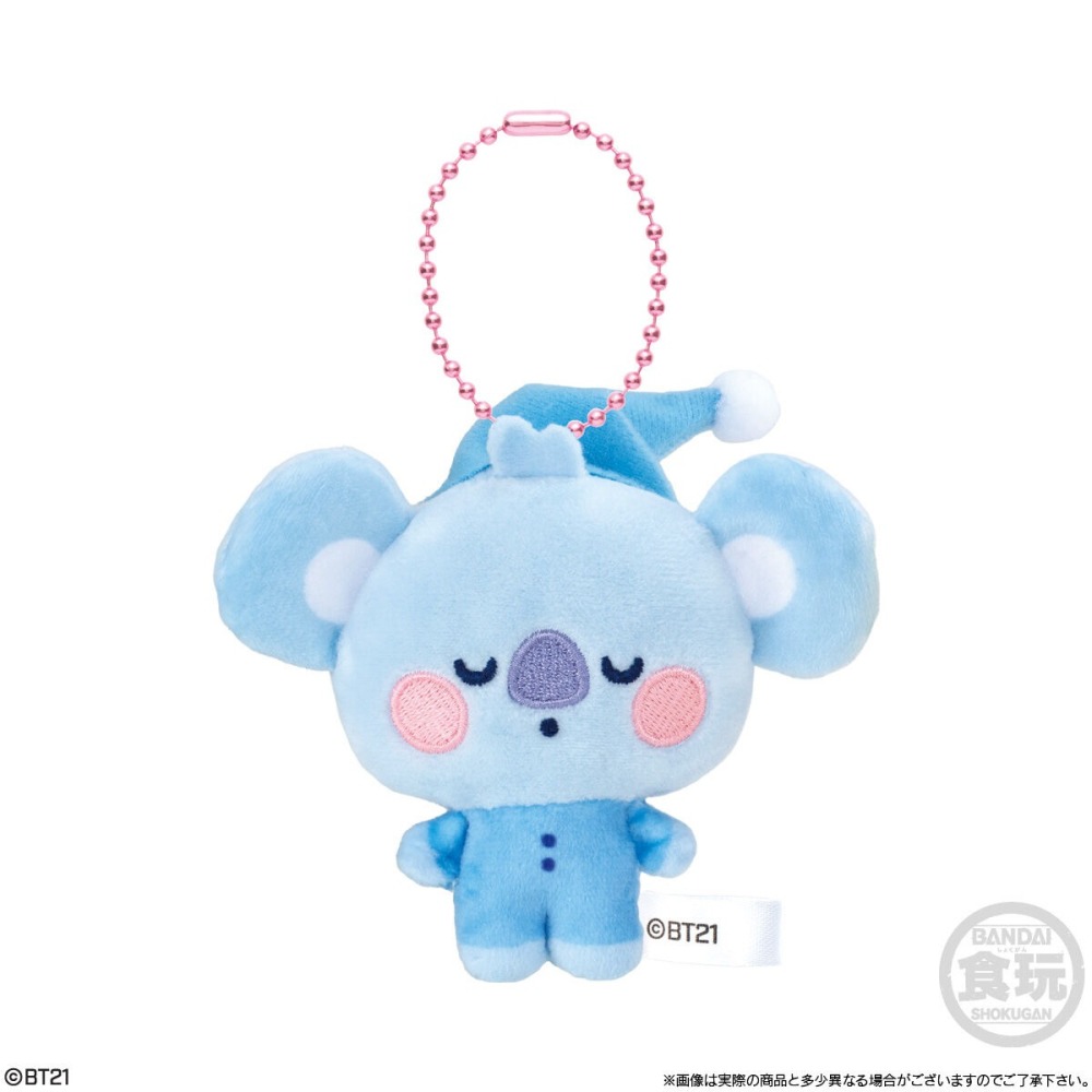 【歐賣小舖】現貨 BANDAI 食玩 BT21 Fuwa Fuwa Mascot3 娃娃吊飾 全7種 盲抽（隨機出貨）-細節圖2