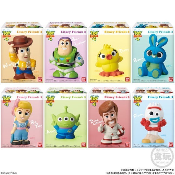 【歐賣小舖】BANDAI 食玩 迪士尼 玩具總動員4 好朋友系列3 全8種-規格圖8