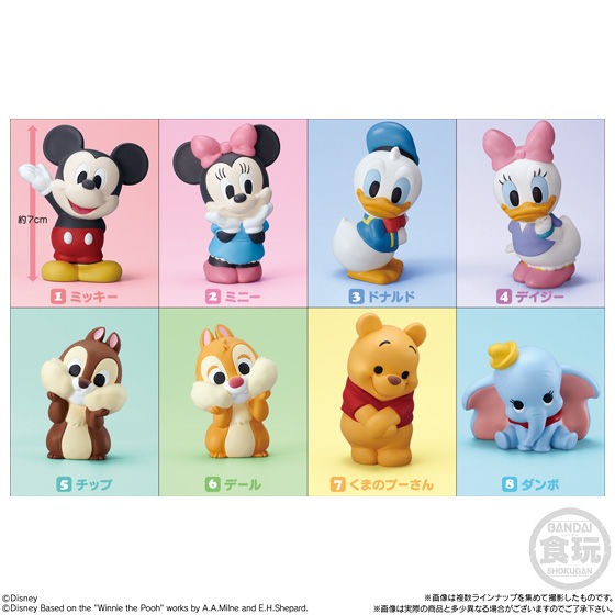 【歐賣小舖】BANDAI 食玩 迪士尼 好朋友系列1 全8種-規格圖10