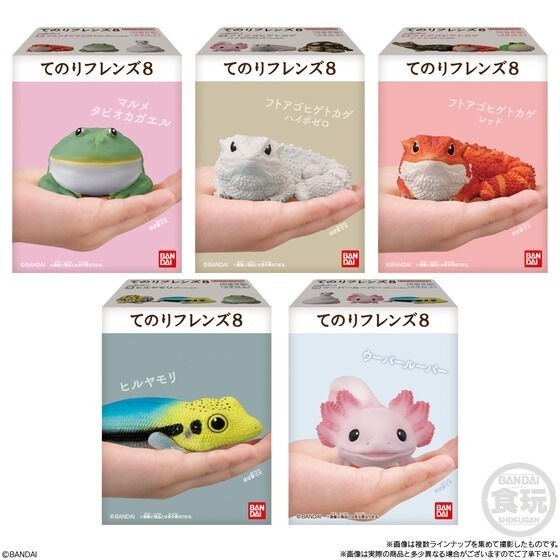 【歐賣小舖】BANDAI 食玩 掌中動物 好朋友系列8 全10種-細節圖9