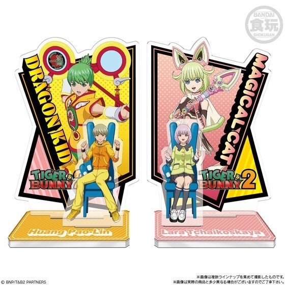 【歐賣小舖】BANDAI 食玩 TIGER&BUNNY2 壓克力立牌-細節圖7