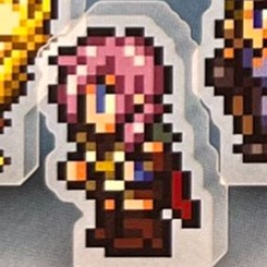 【歐賣小舖】扭蛋 Final Fantasy 太空戰士 最終幻想 35週年 像素 壓克力 可挑款-規格圖1