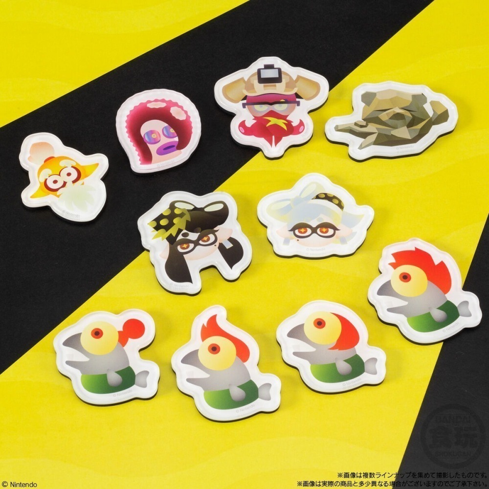 【歐賣小舖】BANDAI 斯普拉遁3 漆彈3 壓克力磁鐵2 全22種-細節圖2