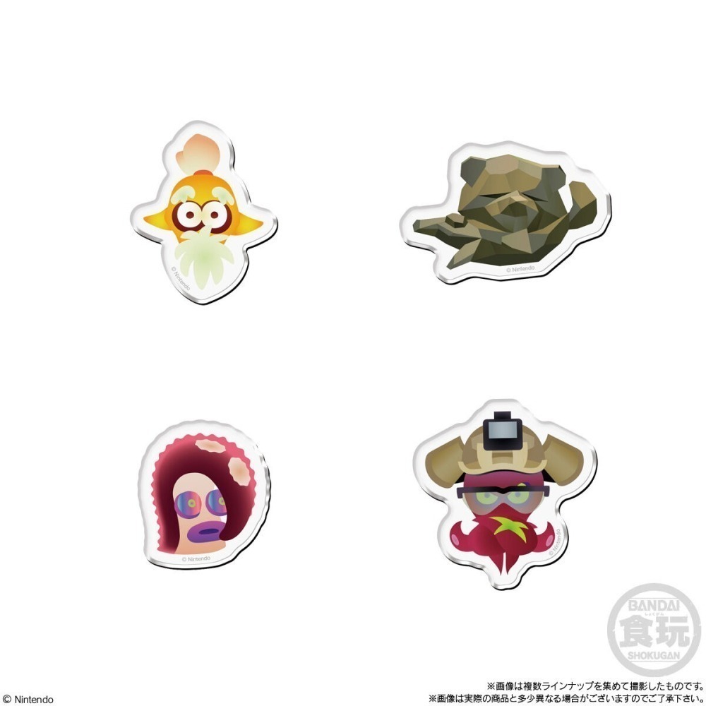【歐賣小舖】BANDAI 斯普拉遁3 漆彈3 壓克力磁鐵2 全22種-細節圖6