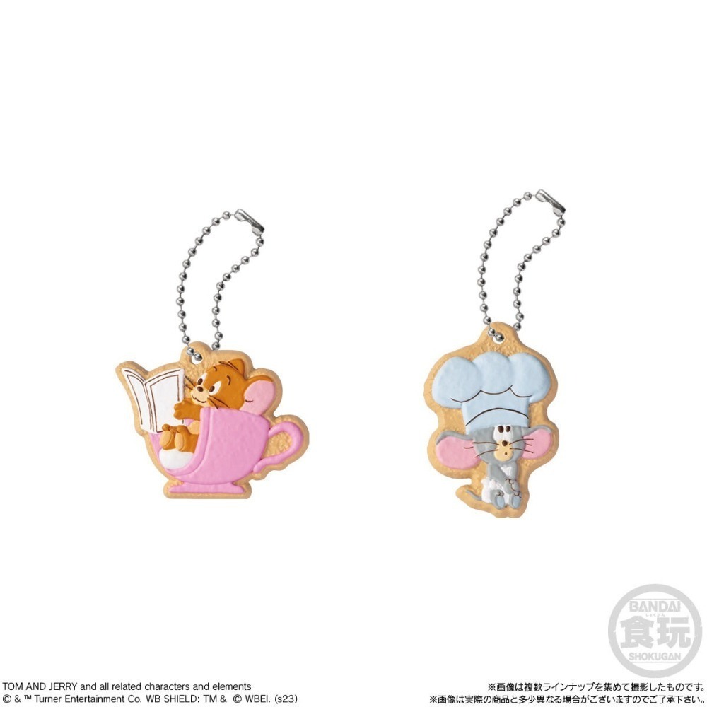 【歐賣小舖】降價出清 BANDAI 湯姆貓與傑利鼠 餅乾造型吊飾 全10種-細節圖4