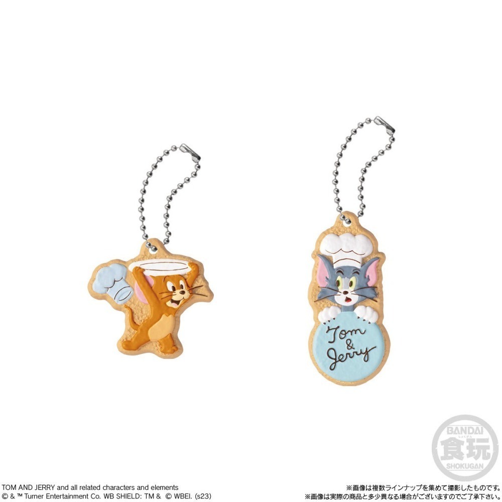 【歐賣小舖】降價出清 BANDAI 湯姆貓與傑利鼠 餅乾造型吊飾 全10種-細節圖5