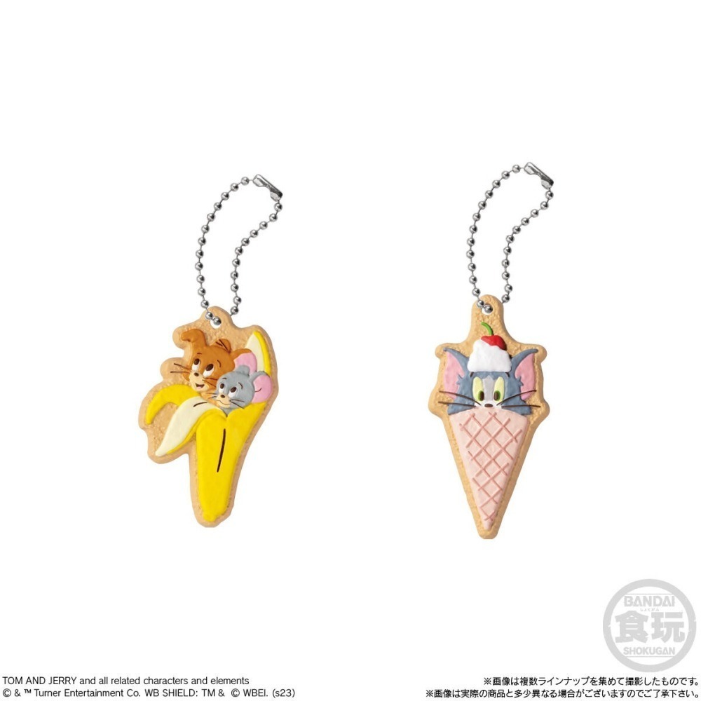 【歐賣小舖】降價出清 BANDAI 湯姆貓與傑利鼠 餅乾造型吊飾 全10種-細節圖6