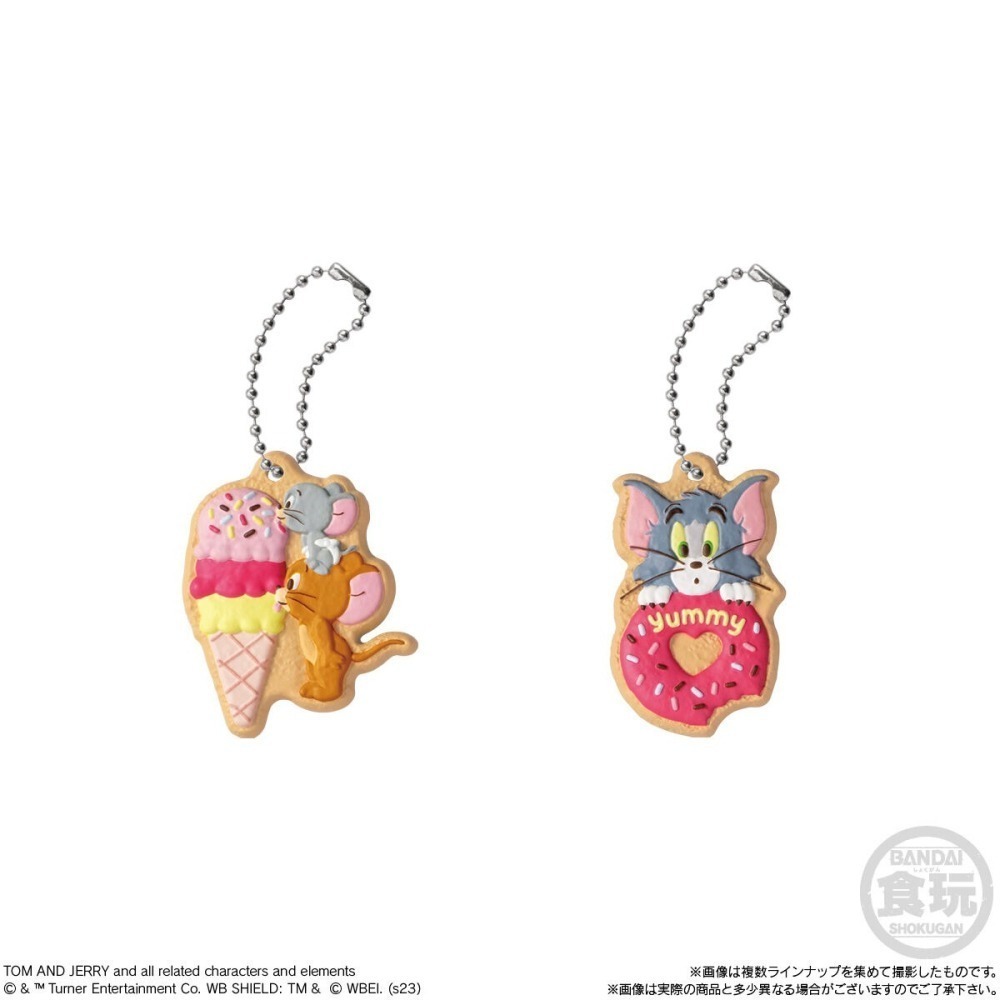 【歐賣小舖】降價出清 BANDAI 湯姆貓與傑利鼠 餅乾造型吊飾 全10種-細節圖7
