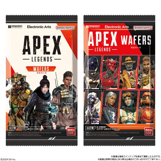 【歐賣小舖】現貨 BANDAI 餅卡 APEX Legends 威化餅乾 盲抽-細節圖9