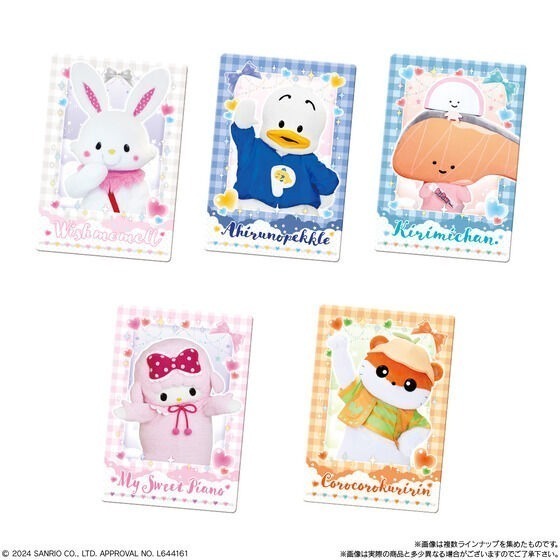 【歐賣小舖】食物已過期 BANDAI 三麗鷗 LIVE明星版 餅卡 威化餅乾-細節圖4