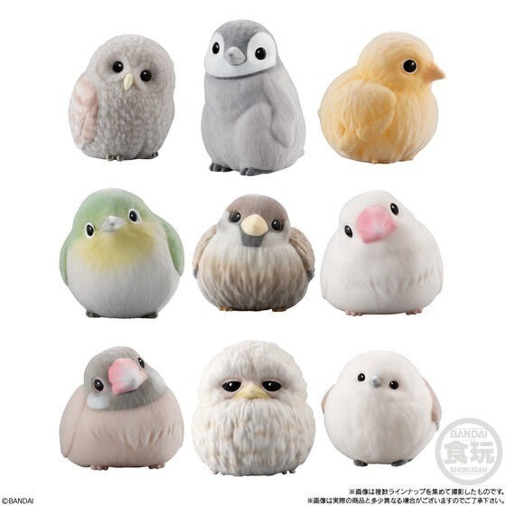 【歐賣小舖】BANDAI 食玩 蓬鬆掌中動物 好朋友系列 全9種-細節圖2