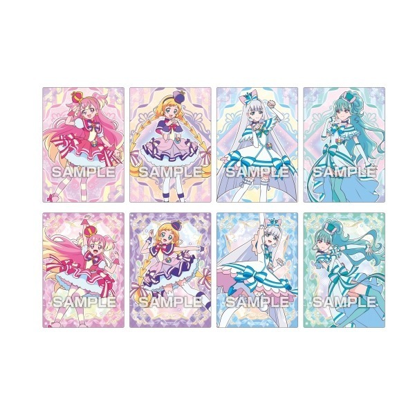 【歐賣小舖】ensky 美妙寵物 光之美少女 閃卡 附口香糖-細節圖3