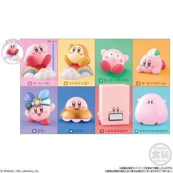 【歐賣小舖】BANDAI 食玩 星之卡比 好朋友系列4 全9種-規格圖8