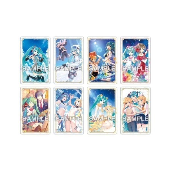 【歐賣小舖】ensky 初音未來 金屬卡 含BOX購入特典卡-細節圖3