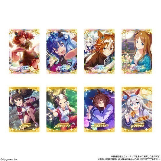 【歐賣小舖】餅乾已過期 BANDAI 賽馬娘 餅卡 雙威化餅乾 第3R-細節圖4