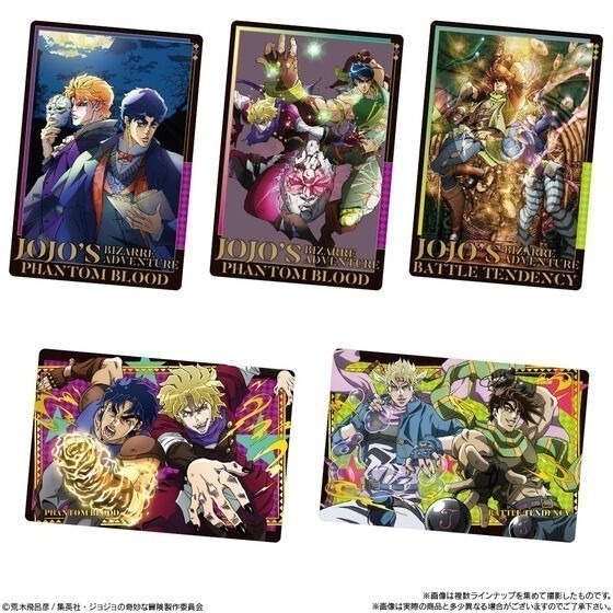 【歐賣小舖】食物已過期 BANDAI JoJo的奇妙冒險 幻影血脈 戰鬥潮流 餅卡 威化餅乾-細節圖6