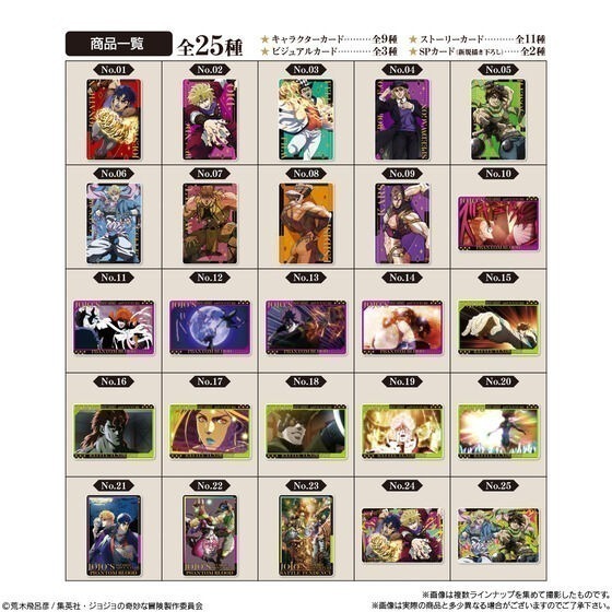 【歐賣小舖】食物已過期 BANDAI JoJo的奇妙冒險 幻影血脈 戰鬥潮流 餅卡 威化餅乾-細節圖8