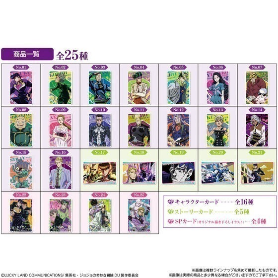 【歐賣小舖】餅乾已過期 BANDAI JoJo的奇妙冒險 不滅鑽石 餅卡 威化餅乾-細節圖9