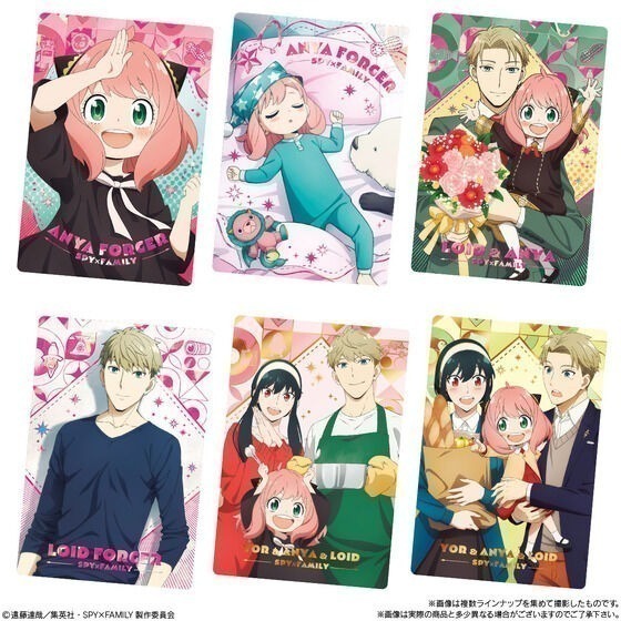 【歐賣小舖】餅乾已過期 BANDAI SPY×FAMILY 間諜家家酒 餅卡 威化餅乾2-細節圖2