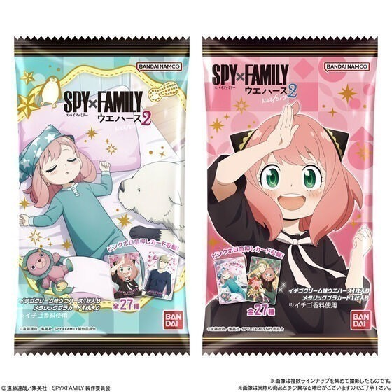 【歐賣小舖】餅乾已過期 BANDAI SPY×FAMILY 間諜家家酒 餅卡 威化餅乾2-細節圖8