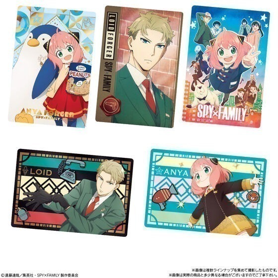 【歐賣小舖】餅乾已過期 BANDAI SPY×FAMILY 間諜家家酒 餅卡 威化餅乾2-細節圖3
