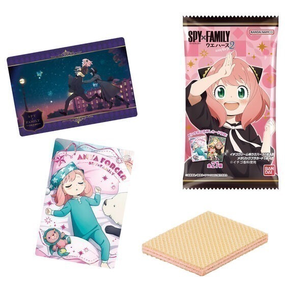 【歐賣小舖】餅乾已過期 BANDAI SPY×FAMILY 間諜家家酒 餅卡 威化餅乾2-規格圖9