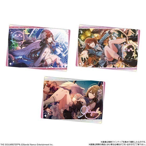 【歐賣小舖】食物已過期 BANDAI 偶像大師 餅卡 閃耀色彩 威化餅乾3-細節圖5