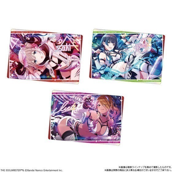 【歐賣小舖】食物已過期 BANDAI 偶像大師 餅卡 閃耀色彩 威化餅乾3-細節圖6