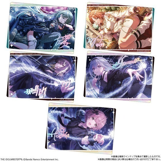【歐賣小舖】食物已過期 BANDAI 偶像大師 餅卡 閃耀色彩 威化餅乾3-細節圖8