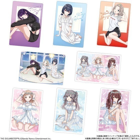 【歐賣小舖】食物已過期 BANDAI 偶像大師 餅卡 閃耀色彩 威化餅乾3-細節圖10