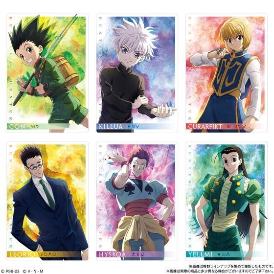 【歐賣小舖】餅乾已過期 現貨 BANDAI 餅卡 獵人 HUNTER×HUNTER 餅乾 盲抽（隨機出貨）&1BOX-細節圖3