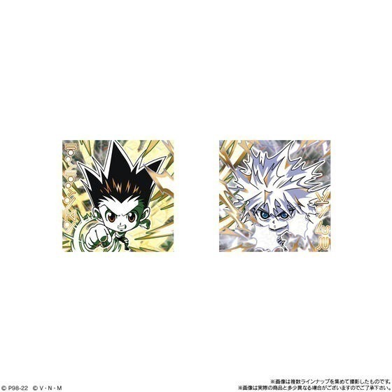 【歐賣小舖】食物已過期 BANDAI 獵人 HUNTER×HUNTER 餅貼 貼紙 威化餅乾 vol.2-細節圖6