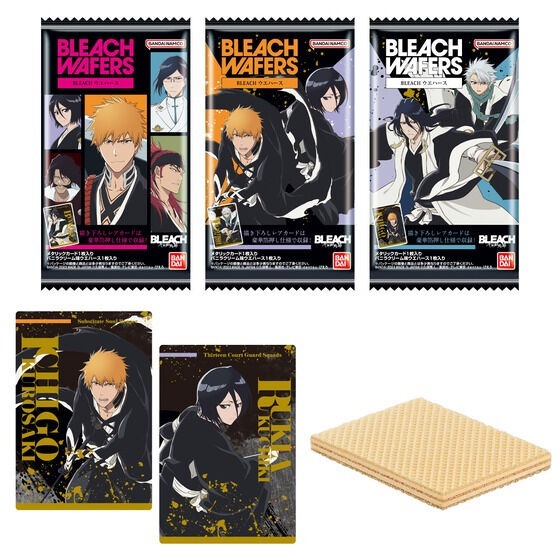 【歐賣小舖】餅乾已過期 現貨 BANDAI 餅卡 BLEACH 死神 威化餅乾 盲抽（隨機出貨）-規格圖9