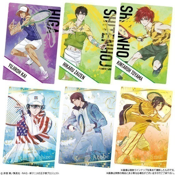 【歐賣小舖】食物已過期 BANDAI 新網球王子 餅卡 雙威化餅乾-細節圖6