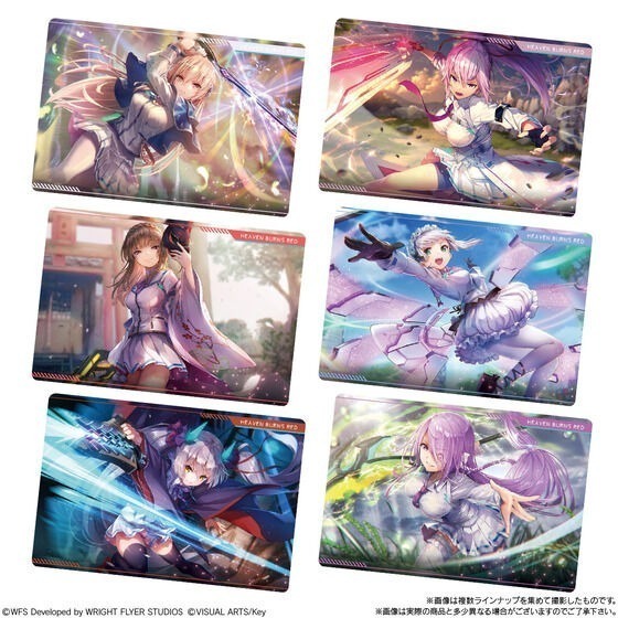 【歐賣小舖】食物已過期 BANDAI 緋染天空 Heaven Burns Red 餅卡 威化餅乾 第2彈-細節圖3