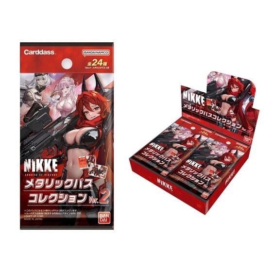 【歐賣小舖】現貨 BANDAI 勝利女神：妮姬 金屬卡2 盲抽（隨機出貨）&1BOX-規格圖2