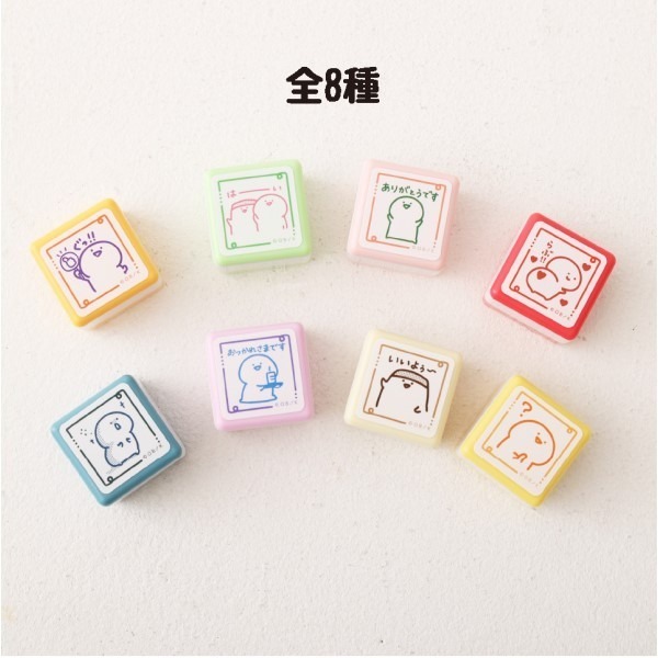 【歐賣小舖】ensky 和文具一起 印章 全8種-規格圖2