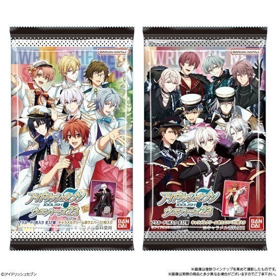 【歐賣小舖】食物已過期 BANDAI 偶像星願 i7 IDOLISH7 餅卡 威化餅乾23-細節圖9