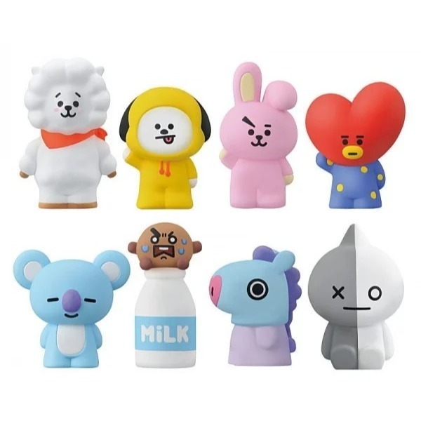 【歐賣小舖】ensky BT21 FIGURE PUPPET 套手指公仔 全8種 BTS 防彈少年團-細節圖2