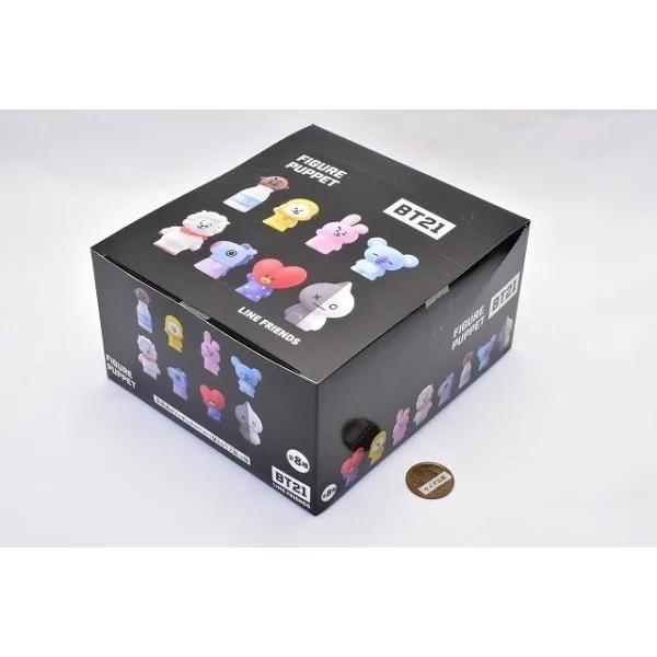 【歐賣小舖】ensky BT21 FIGURE PUPPET 套手指公仔 全8種 BTS 防彈少年團-細節圖3