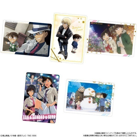 【歐賣小舖】食物已過期 BANDAI 名偵探柯南 餅卡 餅乾3-細節圖6