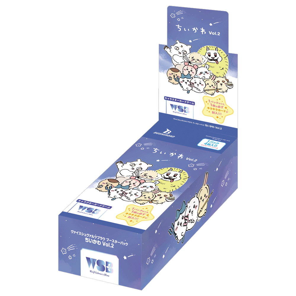 【歐賣小舖】bushiroad 吉伊卡哇 黑白藍三翼 Weiss Schwarz Blau WSB卡 Vol.2-規格圖3